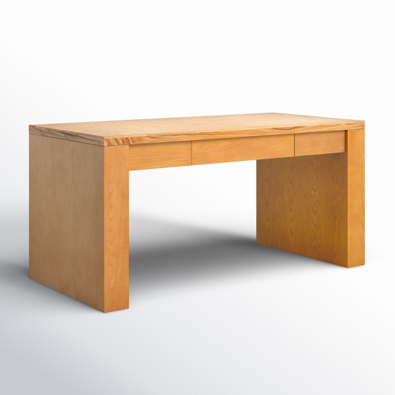 Deborah Solid Wood Writing Desk, Brown