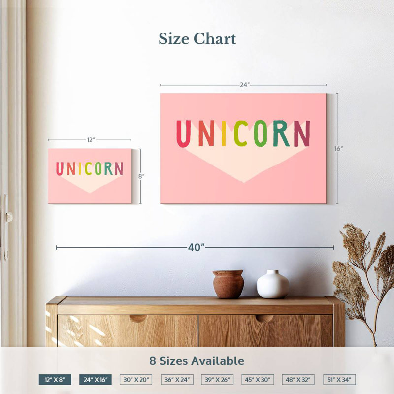 Tergel Unicorn Superhero, 16" H x 24" W