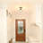1 - Light Glass Semi Flush Mount Ceiling Light-613000886