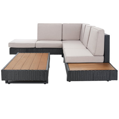 Reberta 2 Piece Sectional Seating Group with Cushions