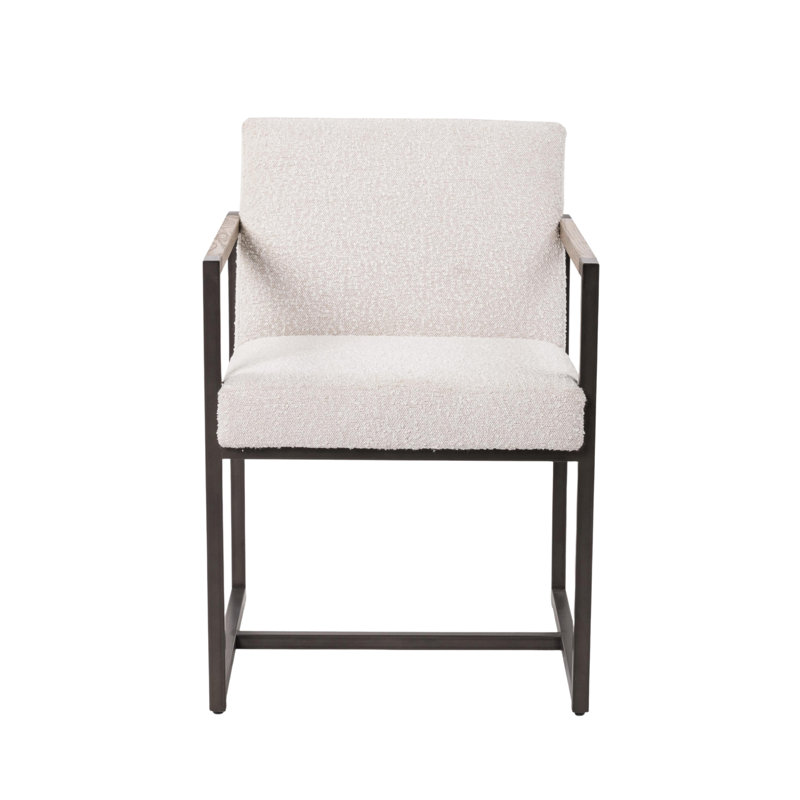 Chaise de salle à manger rembourrée Brogan