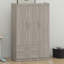 Placard à trois portes avec tiroirs intégrés