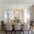 Modern Farmhouse Chandelier With 8-Light Candle Design, Adjustable Height, Dimmable Lighting For Dining Room, Living Room, Bedroom, Entryway-883262536-883262548