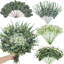 Ensemble d'eucalyptus artificiel et de tiges respirantes