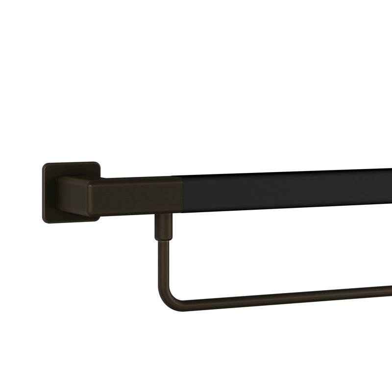 Barre de sécurité 24 po Seville, antidérapante, conforme à l'ADA, capacité de poids de 500 lb, Bronze huilé