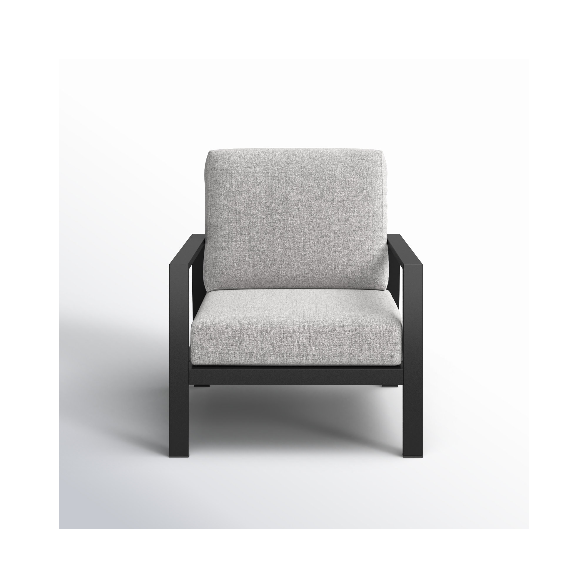 Townsend Patio Chair with Sunbrella Cushions, Canvas Granite Sunbrella® Canvas