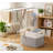 Multifunctional Household Cotton Rope Storage Basket — Large Rectangular (100 Liters) — Ideal For Storing Laundry, Bedding, And Children's Toys-1631199527-1631199520