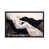 Distressed Black Floater Framed Canvas selected