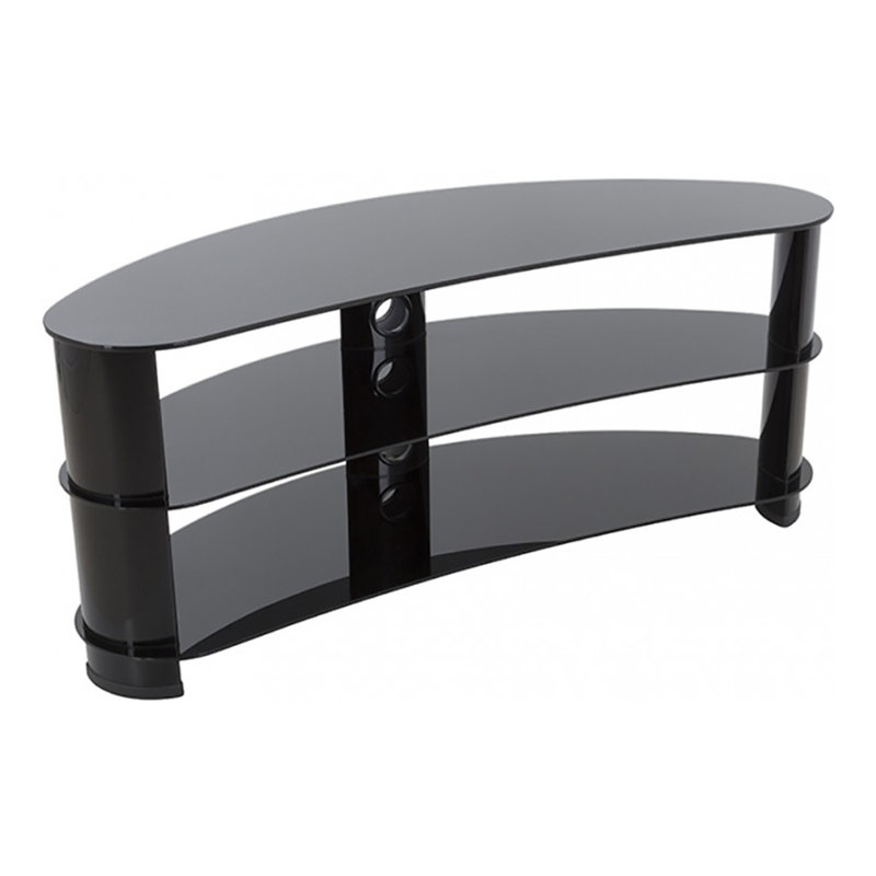 Enriquez Unfinished TV Stand for TVs up to 60", Black