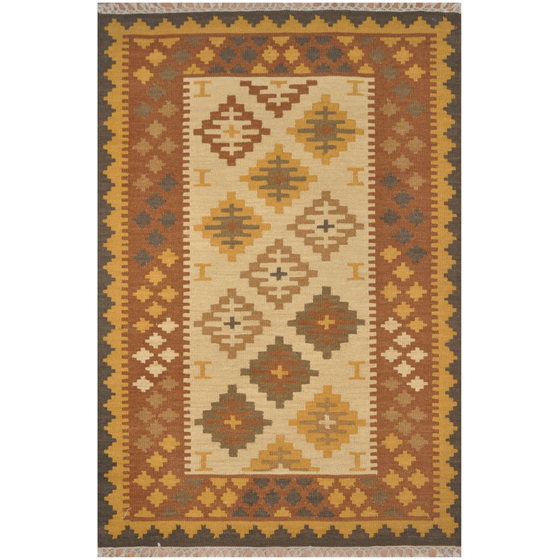 Kilim en laine tissé à la main