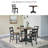 Taylen Swivel Solid Wood Counter Stool