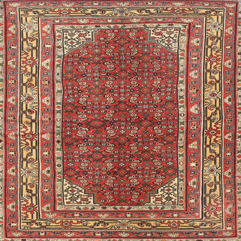 Oriental Indoor Rug, Square 4'