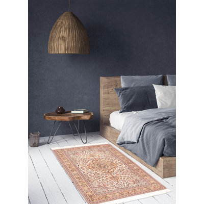 Hereke Cream Rug 3'10" x 6'0"