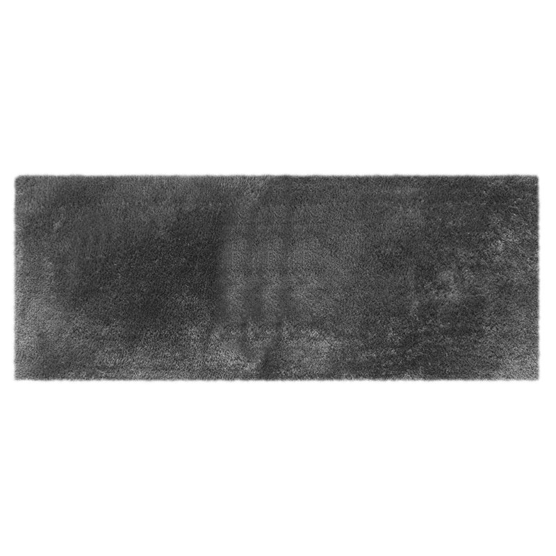 Luxury Microfiber Bath Rug - 21" X 54", Gray