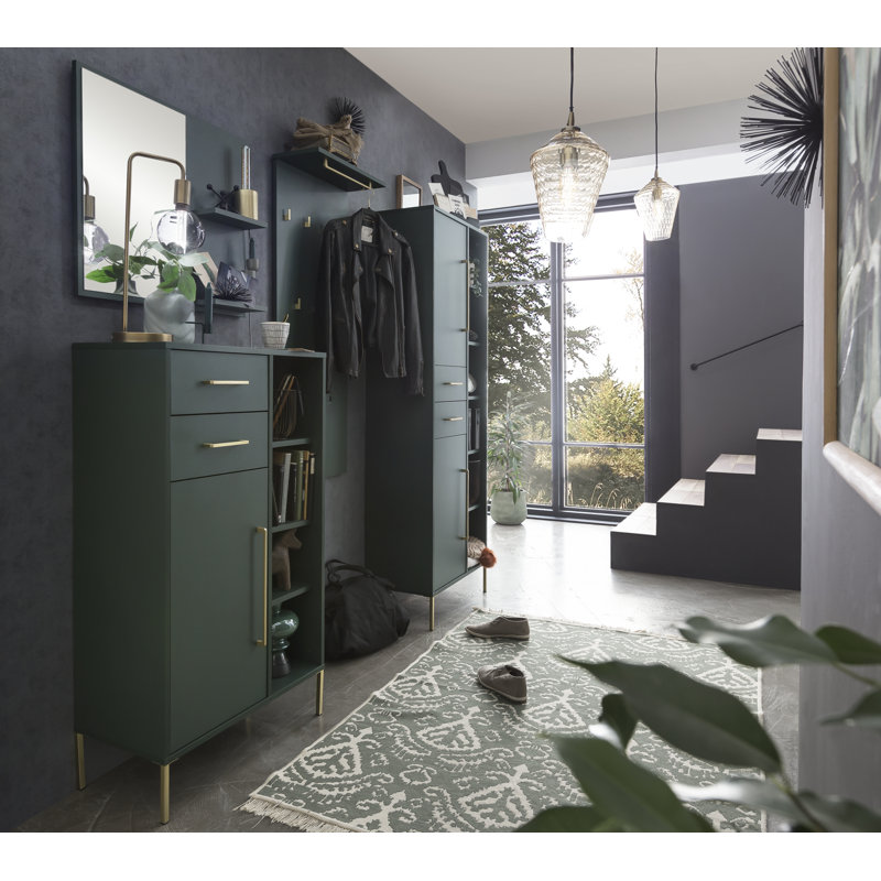 Bansil Bathroom Cabinet, Forest Green