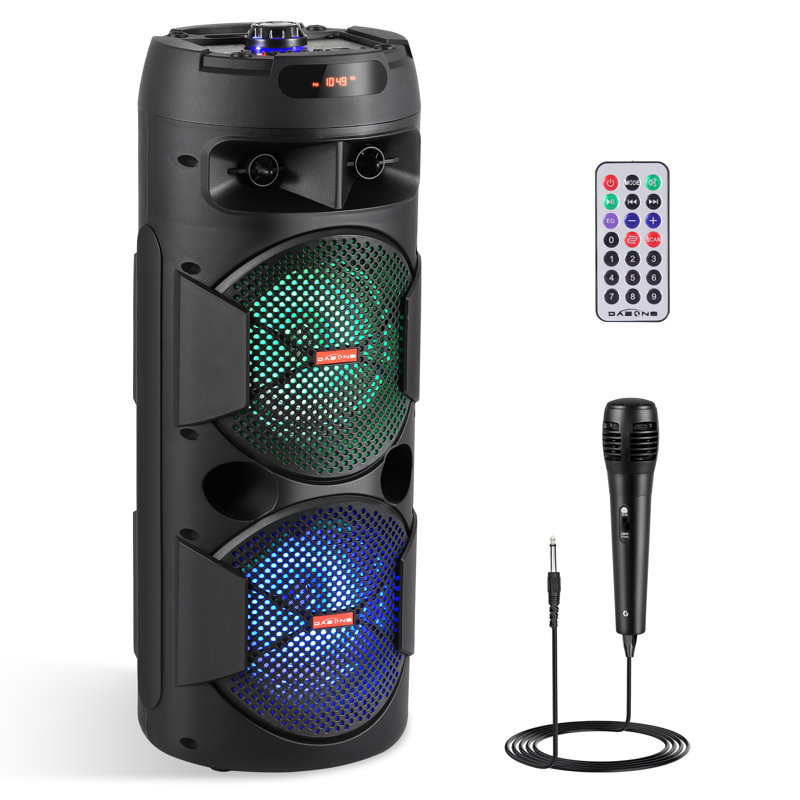 Haut-parleur de basses portatif Bluetooth 6,5 "2000W