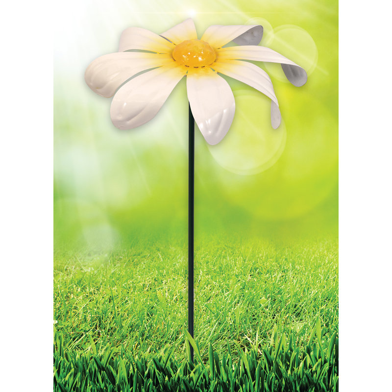 Piquet de jardin 1 pièce Turkekul, H 18,25 po x l 8 po x P 1 po, Blanc