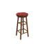Coussin de tabouret de bar texturé antidérapant, rond de 14 pouces, ensemble de 4-1082147165