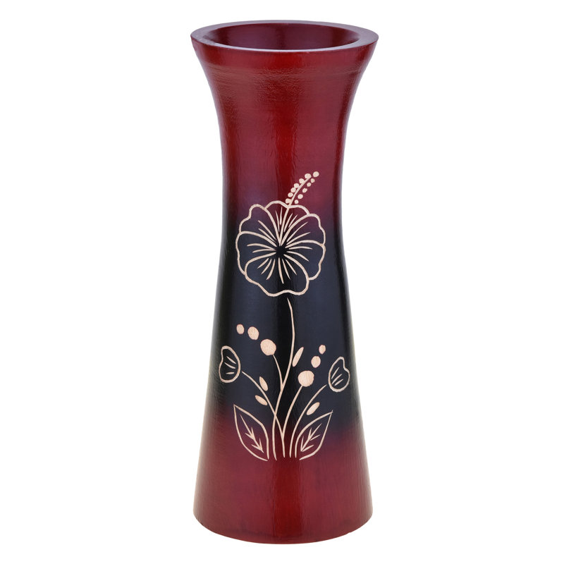 Handmade Wood Table Vase