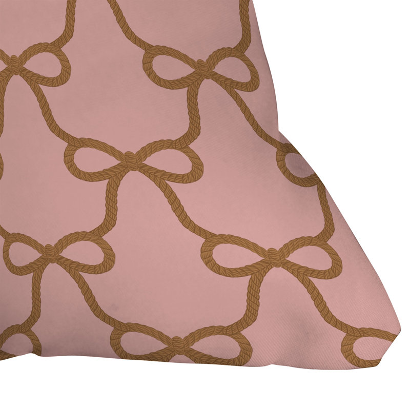 Coussin décoratif en corde Design by Spark Ribbon, 20 po x 20 po