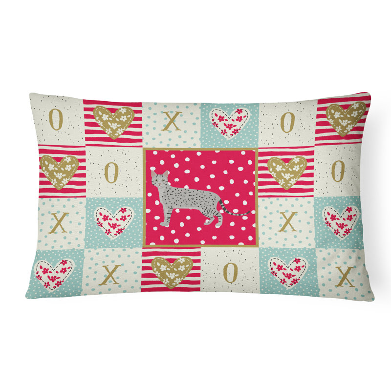 Patchwork Outdoor Throw Pillow