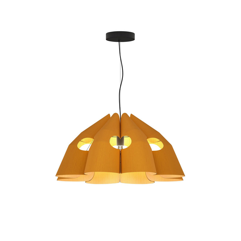  Luminaire suspendu 1 lumière Empire, Ocre