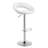 Molter Swivel Upholstered Adjustable Height Counter Stool with Metal Frame-972535127