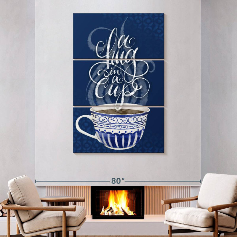 Tergel Tea Time I, 74" H x 48" W