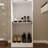 Elegant Wardrobe Tower With Slide-Out Organizers