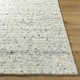 Morell Solid Color Hand Loomed Wool Area Rug in Ash/Sterling Gray/Metallic Silver