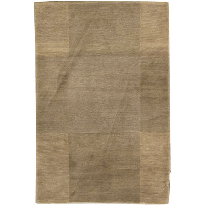 Tapis gris de haute qualité noué à la main