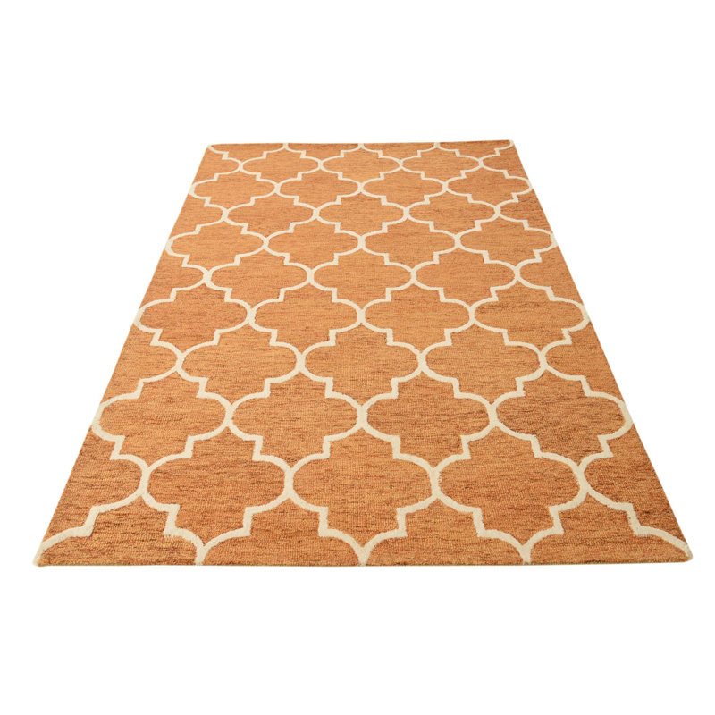 Tapis orange Otto