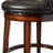 Edens Swivel Upholstered Counter Stool with Solid Wood Frame-1934003576