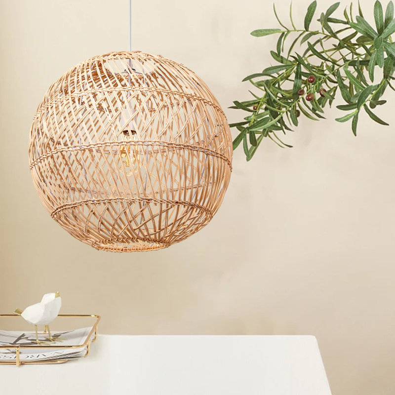 Luminaire suspendu sphérique 1 lumière Bottisham