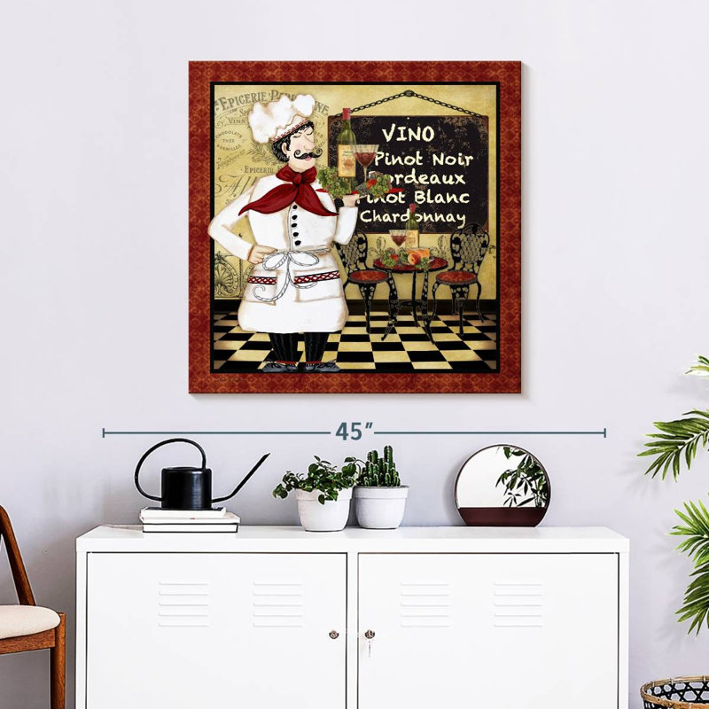 Yarlin Bistro Chef, 30" H x 30" W