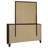 Aakif 6-drawer Dresser and Mirror Walnut