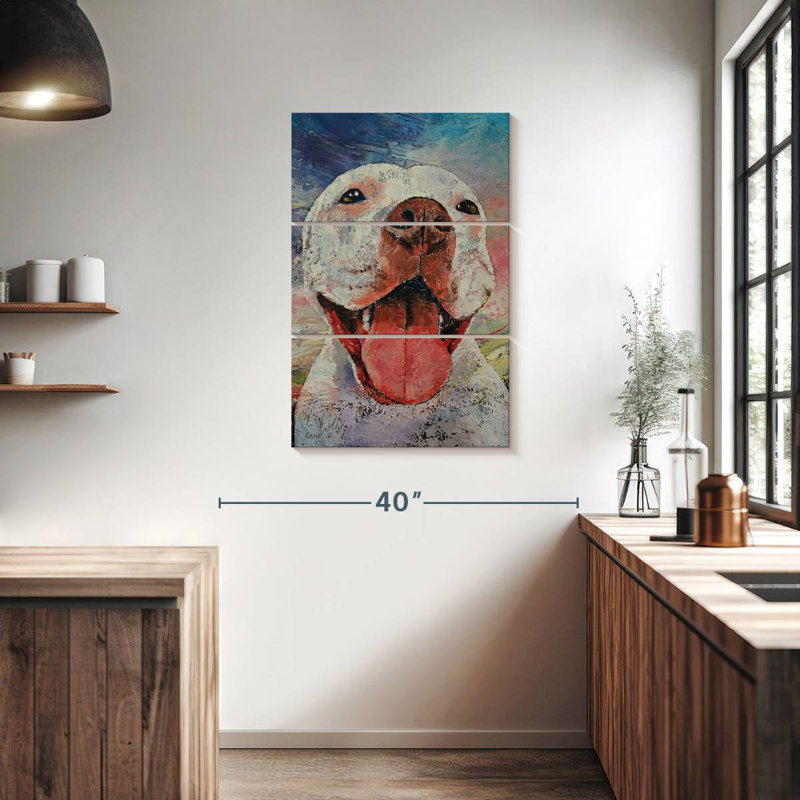 Brampt Pitbull, 38" H x 24" W