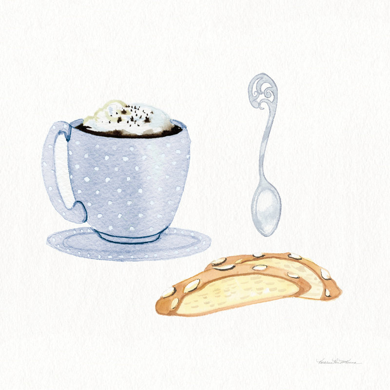 Coffee Break IX by Kathleen Parr McKenna - Wrapped Canvas Art Prints, 122cm H x 122cm W x 3.8cm D
