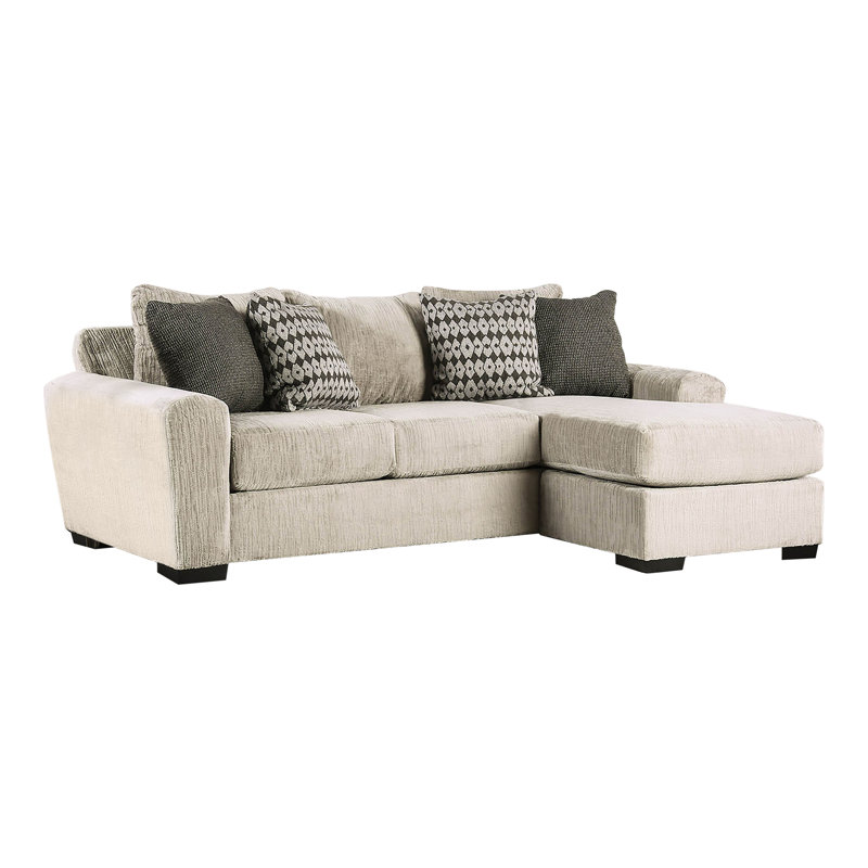 Canapé modulaire Makailee, Chenille brun
