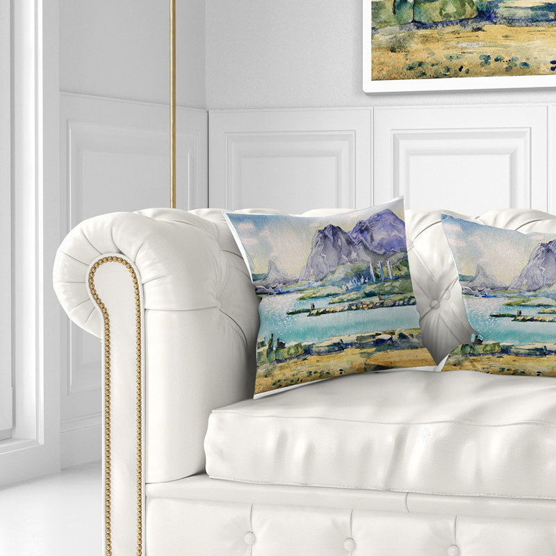 Coussin Landscape, 16 po x 1 po, Coussin décoratif