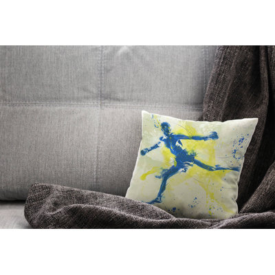 Kickboxen Square Throw Cushion