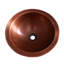 Lavabo de salle de bain vasque circulaire Addie 