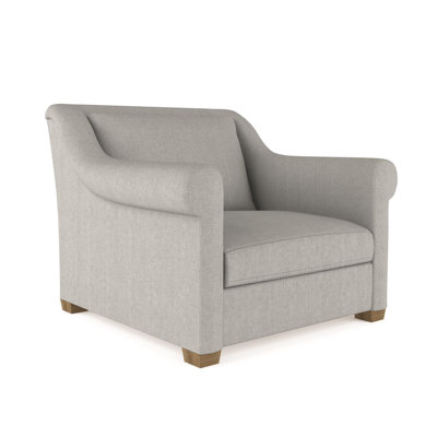 Chaise avec accoudoirs roulés Thompson