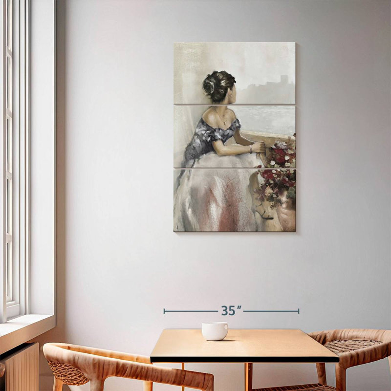 Leisha Romantic Soft Window, 57" H x 36" W