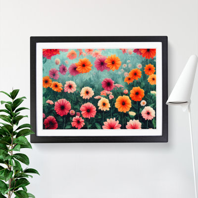 Interesting Flower Market - Single Picture Frame Painting