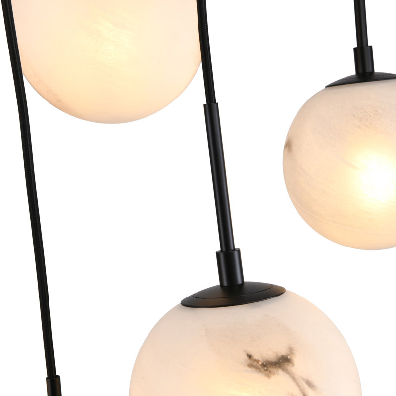 Nightfall 13-Light Linear Pendant - Black