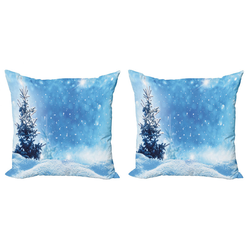 Ambesonne Square Cushion Cover, 24" x 24"