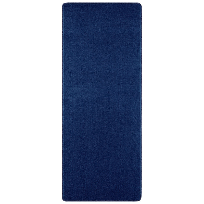 Nasty Tufted Dark Blue Rug, Runner 80 x 300cm