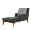 Chaise longue rembourrée Yaphank-1607776556