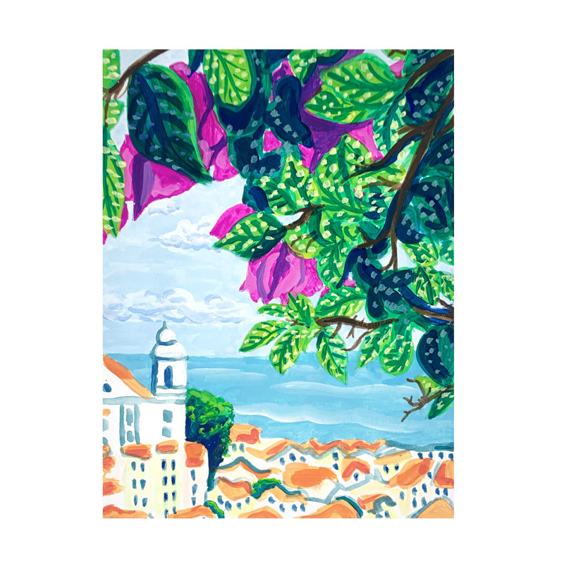 Lisboa sur impression sur toile